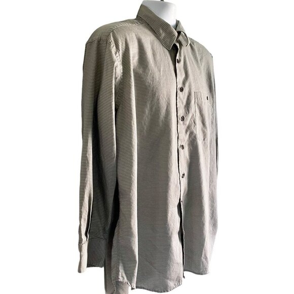 Robert Talbott Long Sleeve Button Down Shirt Men's Large - Picture 4 of 9